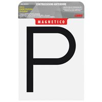 CONTRASSEGNO MAGNETICO 'P' ANTERIORE 12X12MM