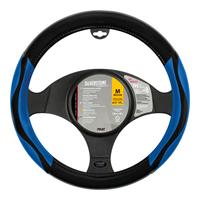 COPRIVOLANTE SILVERSTONE NERO/BLU MISURA M 37-39 CM