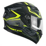 CASCO CGM TAMPERE MACH2 NERO GIALLO FLUO OPACO XS