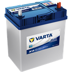 Batteria - 12V 40Ah 330A D+ ASIATICA POLI PICCOLI VARTA A14