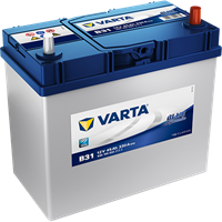 Batteria - 12V 45Ah 330A D+ ASIATICA POLI PICCOLI VARTA B31