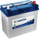 Batteria - 12V 45Ah 330A D+ ASIATICA   VARTA B32