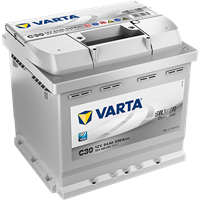 Batteria - 12V 54Ah 530A D+  STD VARTA C30