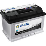 Batteria - 12V 70Ah 640A D+  BASSA VARTA E9