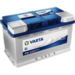 Batteria - 12V 80Ah 740A D+  STD VARTA F16