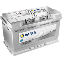 Batteria - 12V 85Ah 800A D+  BASSA VARTA F18