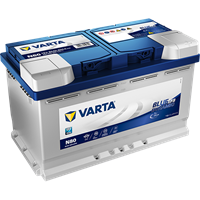 Batteria - 12V 80Ah 800A D+  AGM VARTA 580901080J382