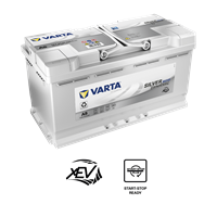 Batteria - 12V 95Ah 850A D+  AGM VARTA 595901085J382