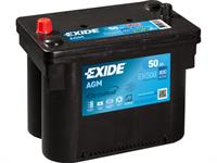 Batteria - 12V 50 Ah 800A DX-SX G34 AGM EXIDE EK508