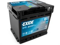 Batteria - 12V 55 Ah 540A D+ L1 EFB EXIDE EL550