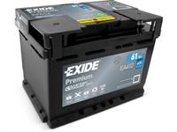 Batteria - 12V 61 Ah 600A D+ L2B BASSA EXIDE EA612