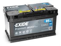 Batteria - 12V 85 Ah 800A D+ L4B BASSA EXIDE EA852