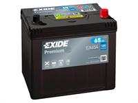 Batteria - 12V 65 Ah 580A D+ ASIATICA  EXIDE EA654