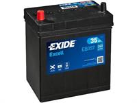 Batteria - 12V 35 Ah 240A S+ ASIATICA POLI PICCOLI EXIDE EB357