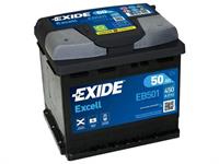 Batteria - 12V 50 Ah 450A S+ L1  EXIDE EB501