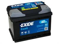 Batteria - 12V 60 Ah 540A D+ L2B BASSA EXIDE EB602