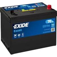 Batteria - 12V 70 Ah 540A D+   EXIDE EB704