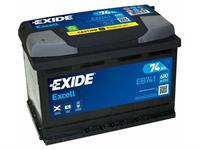 Batteria - 12V 74 Ah 680A D+ L3  EXIDE EB741